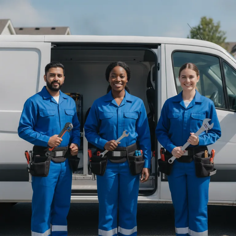 Plumber team in Reading